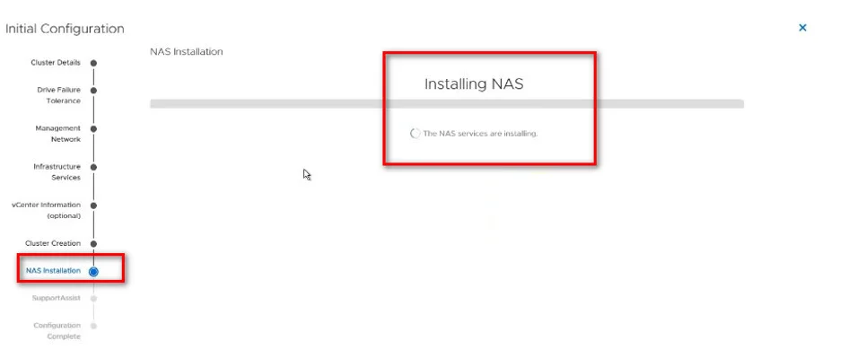 install SD-NAS - Powerstore